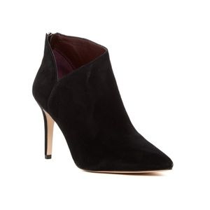 Enzo Angiolini Ruthely Black Suede Booties